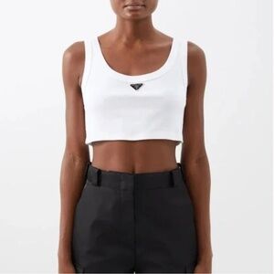 Prada Crop Tank Top